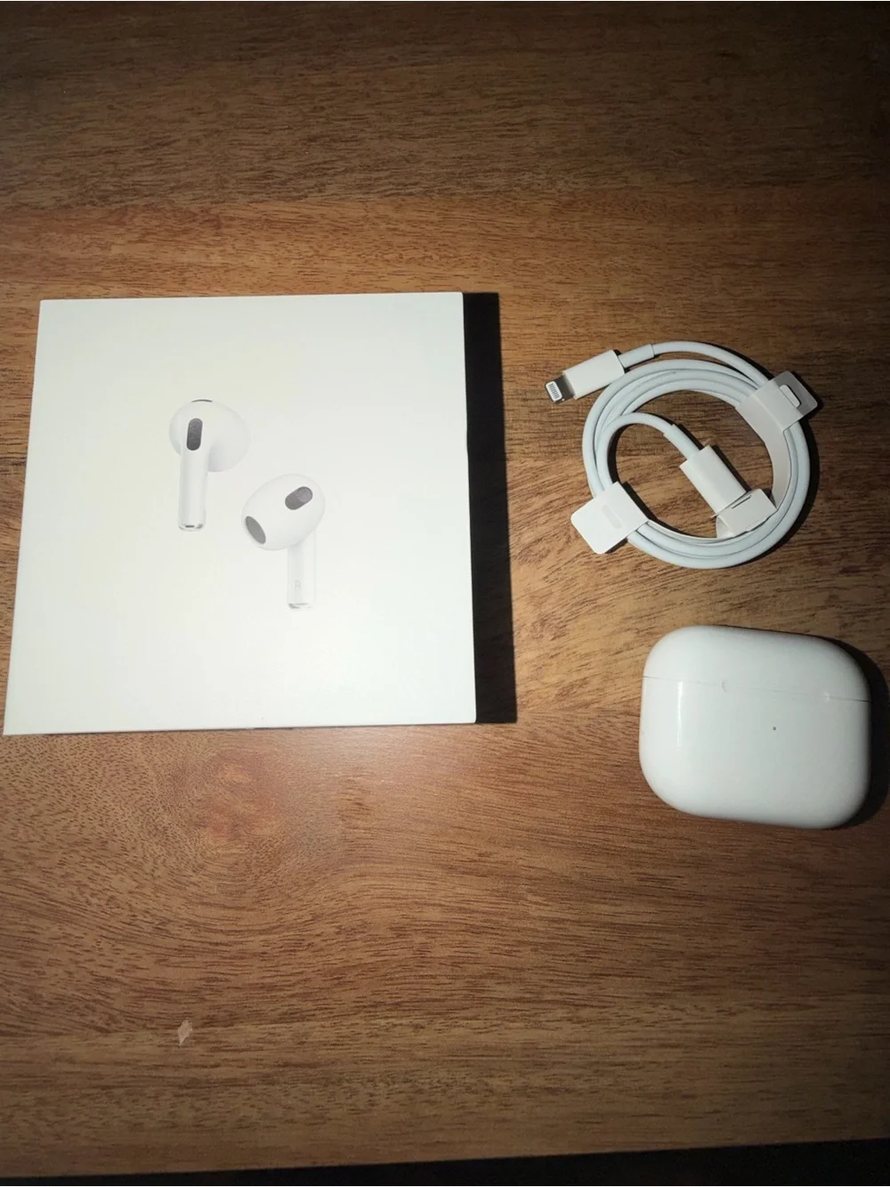 Apple AirPods 3rd Generation + Lightning Charging Case A2897 New In Box